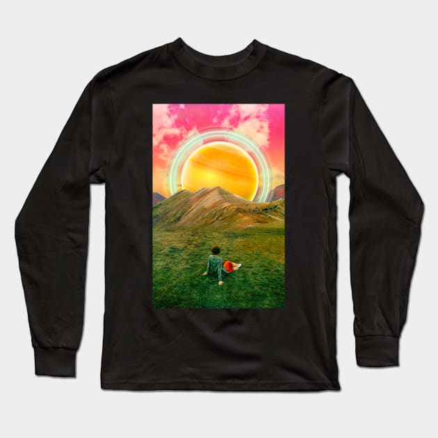 Waiting For The Sunset Long Sleeve T-Shirt by SeamlessOo